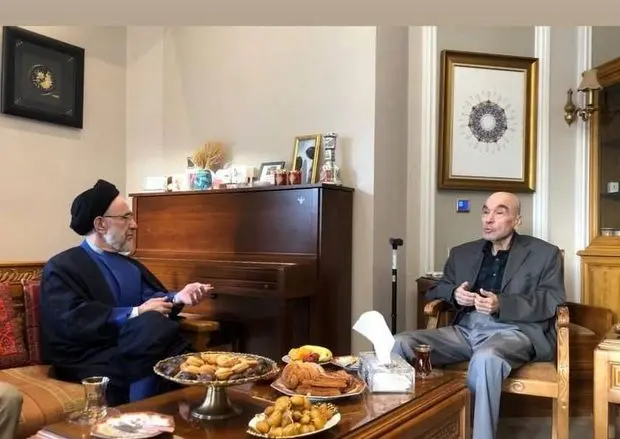 دیدار سید محمد خاتمی با رضا داوری اردکانی