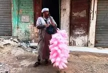 ببینید؛ شادی بچه‌های غزه با «پشمک» در دل ویرانی