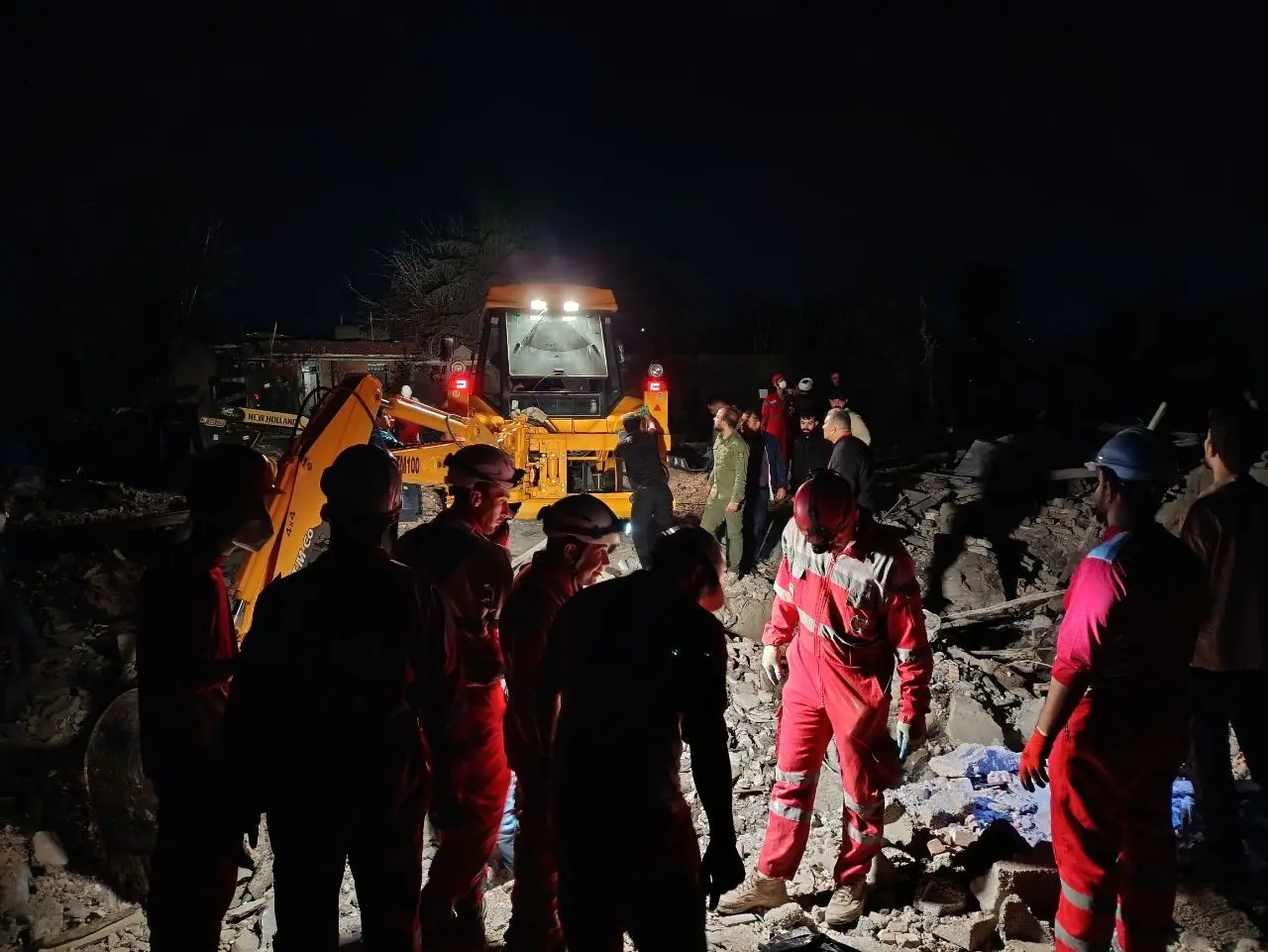 حمله هوایی به یک منطقه مسکونی در تهران