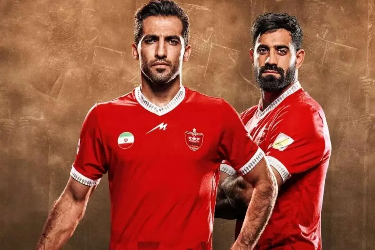 تصاویر؛ رونمایی از پیراهن جدید باشگاه پرسپولیس با طرح تخت جمشید