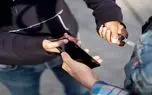 فیلم لحظه جدال زن جوان مشهدی با دزد موبایل