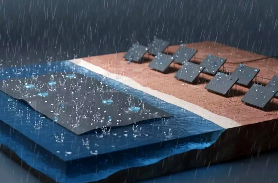 اختراع دستگاهی که از هر قطره باران برق تولید می کند