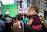 تصاویر؛ پخش مسابقات جام جهانی در غزه