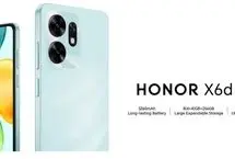 گوشی اقتصادی آنر X6d 5G با دوربین ۵۰ مگاپیکسلی معرفی شد