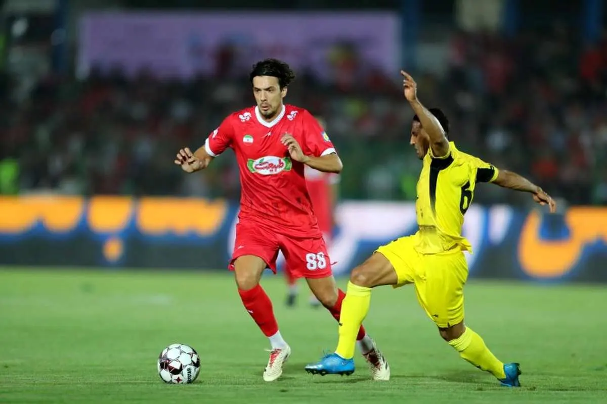 تصویر؛ واکنش هافبک خارجی پرسپولیس به اولین بازی در لیگ
