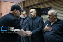 تصاویر؛ مراسم ترحیم برادرزاده محسن تنابنده شهید علیرضا تنابنده