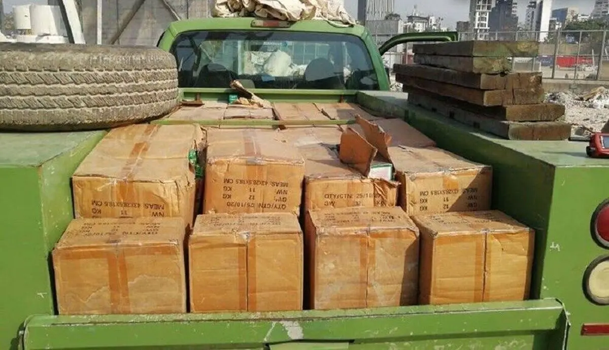 توقیف خودرو حامل یک محموله مواد منفجره در خراسان رضوی