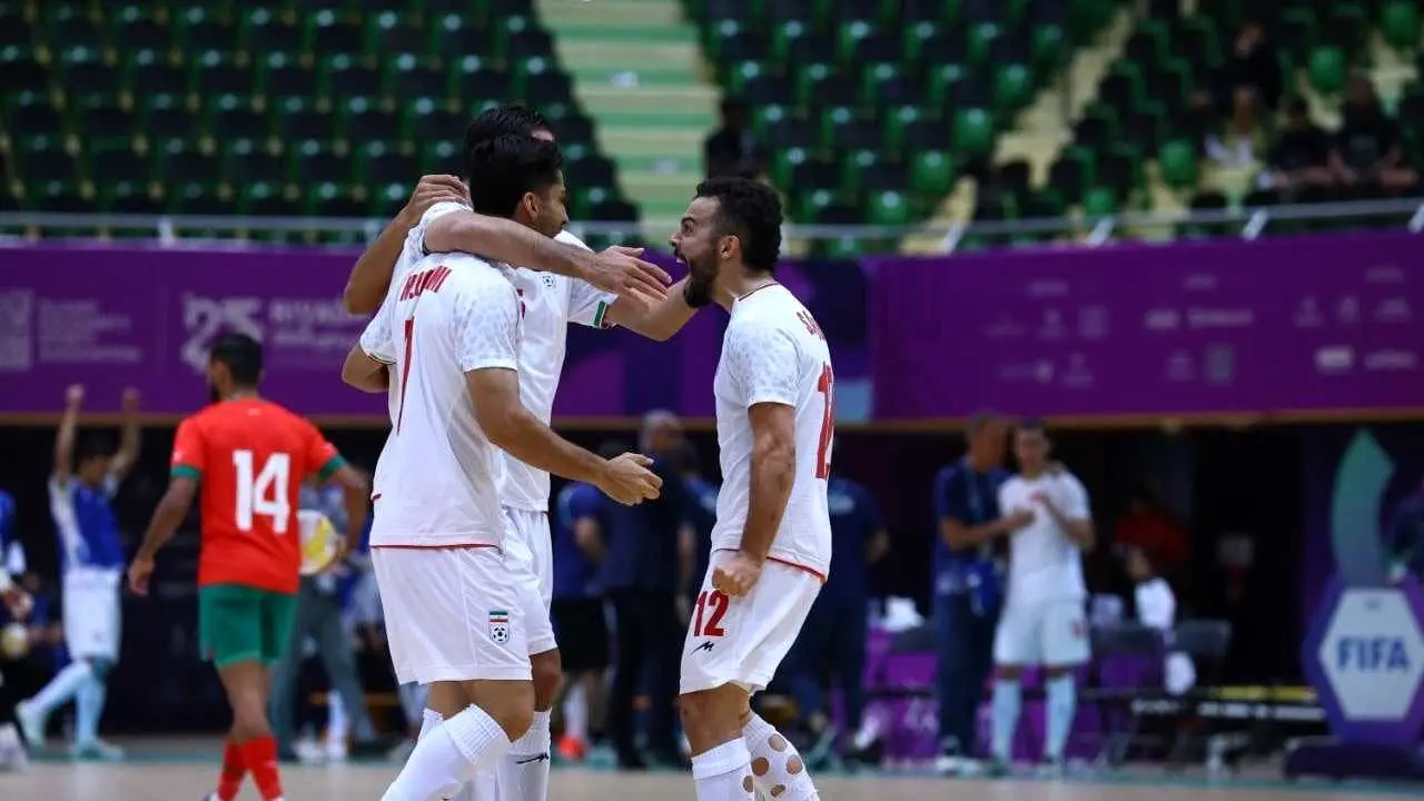 ببینید؛ خلاصه فوتسال ایران 5 - مراکش 0