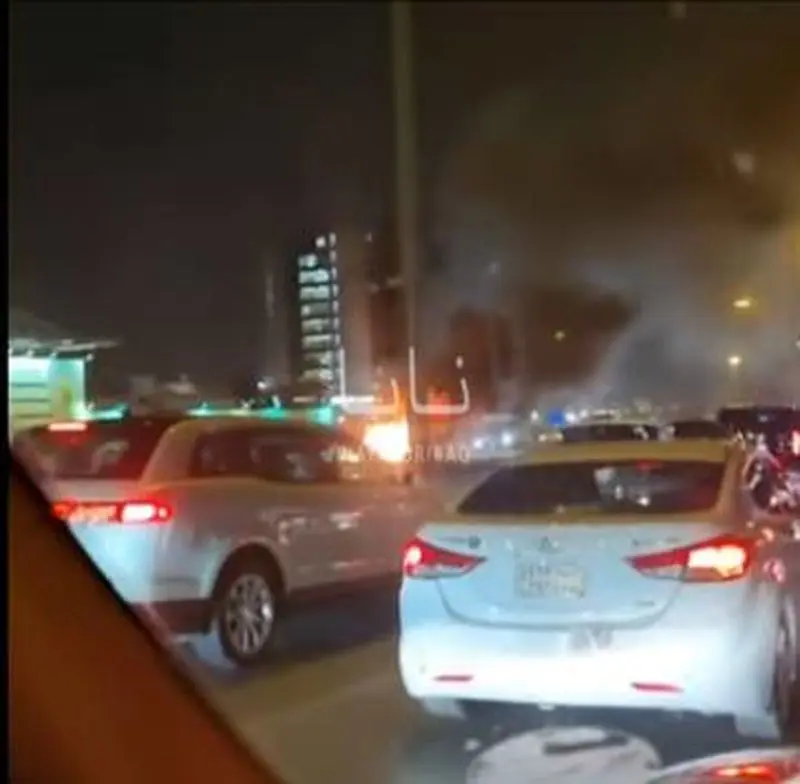 اصابت پهپاد به پل دریایی میان بحرین و عربستان2