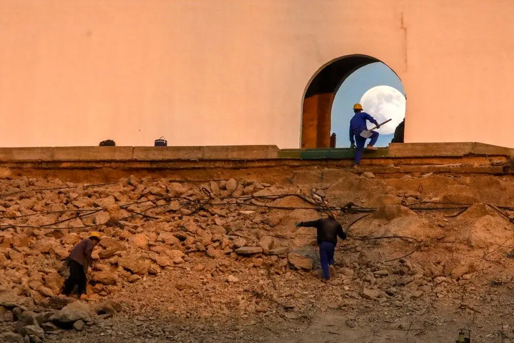 تصاویر؛ آخرین وضعیت ورزشگاه آزادی 