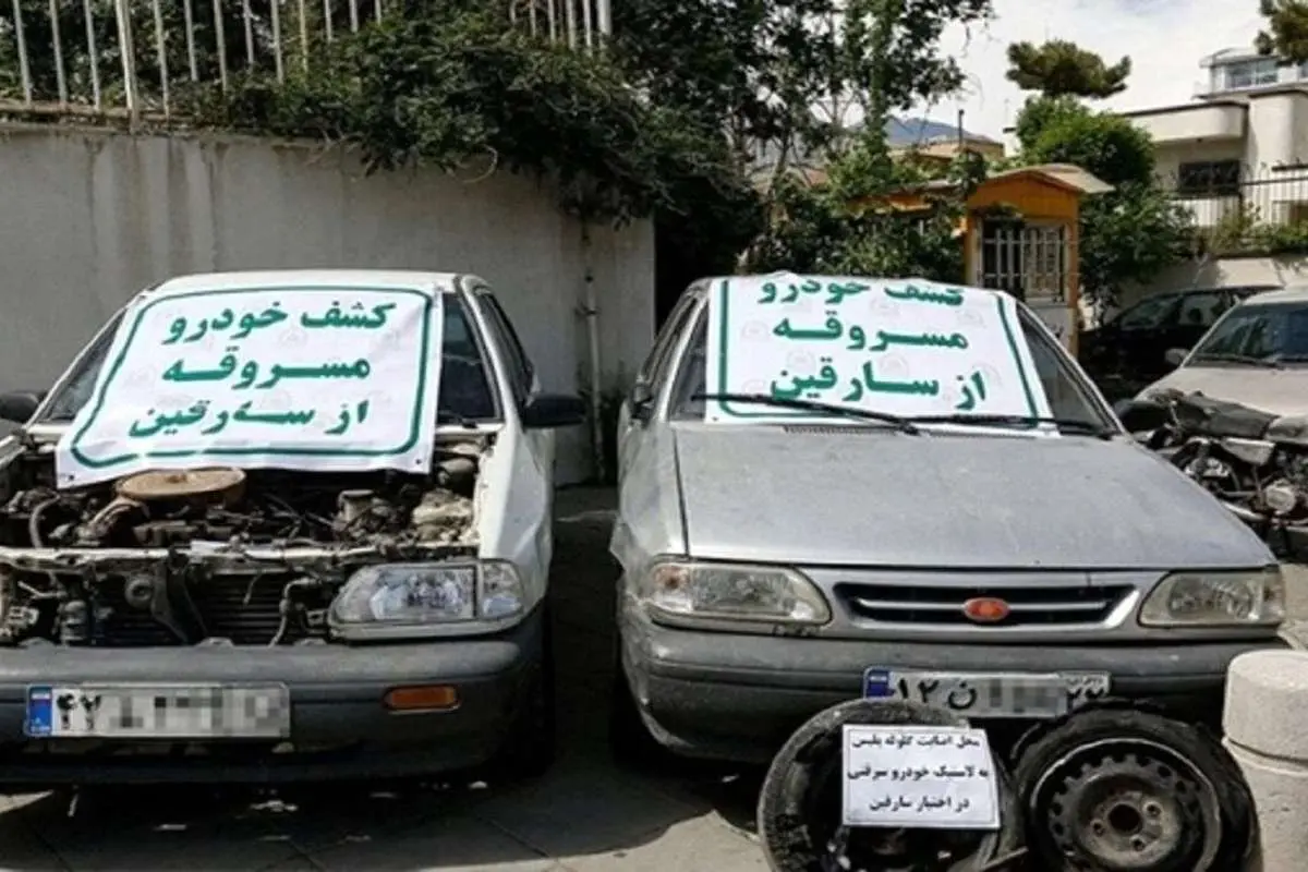 کشف بیش از ۲۵۰ خودروی سرقتی در ۳ روز!