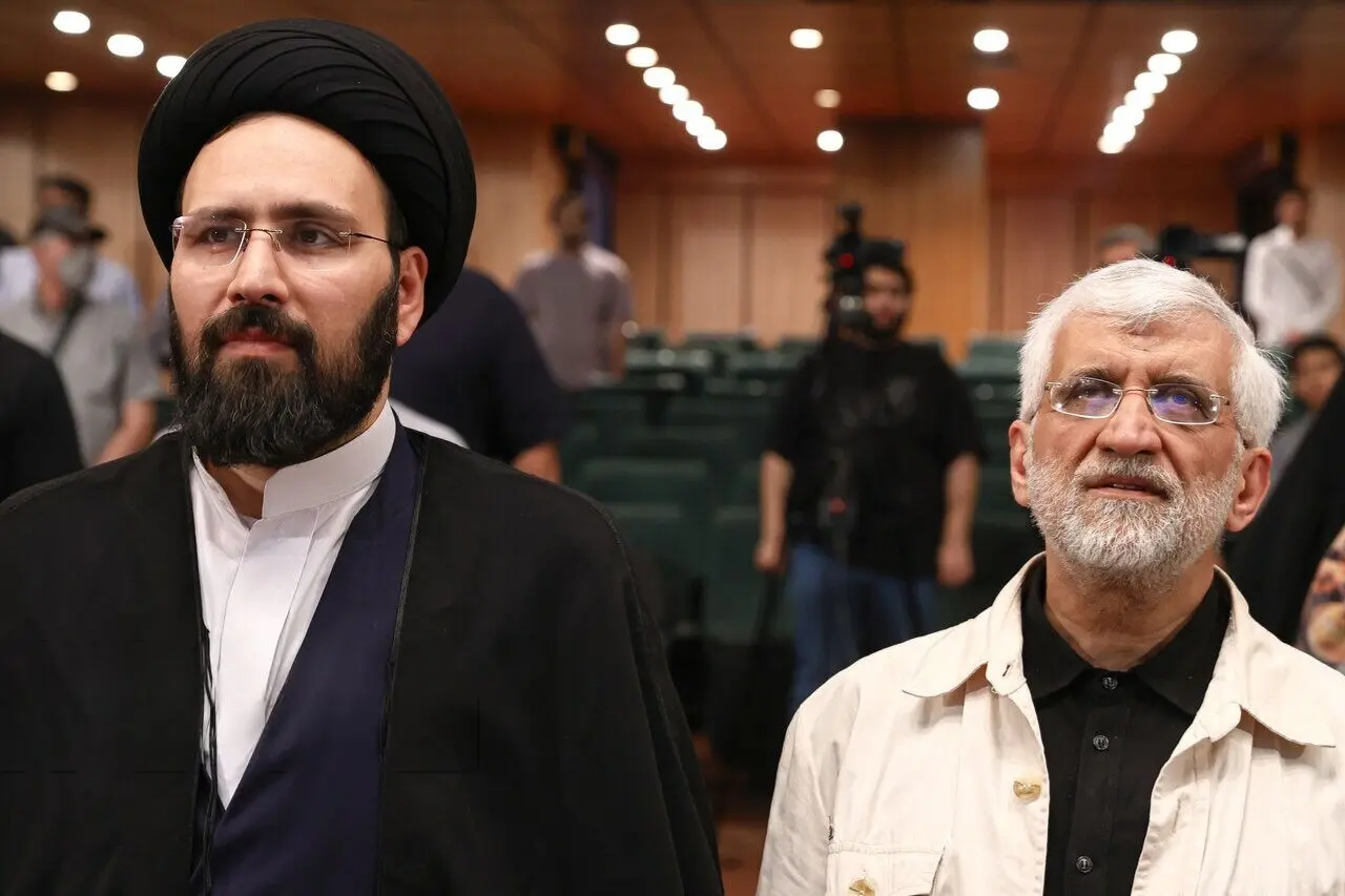 تصاویر؛ سعید جلیلی و سید علی خمینی در یک قاب