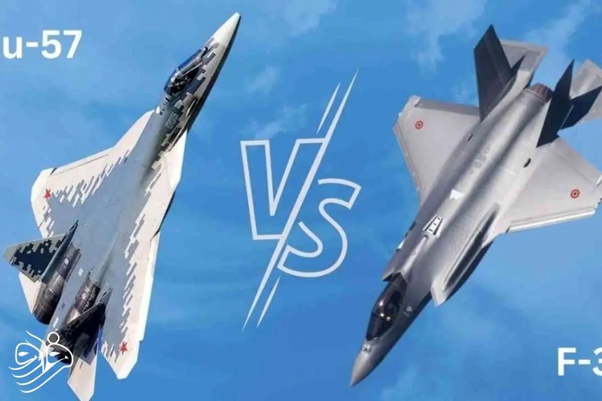مقایسه اف-۳۵ و سوخو-۵۷؛ دوئل مرگبار غول‌های نسل پنجم
