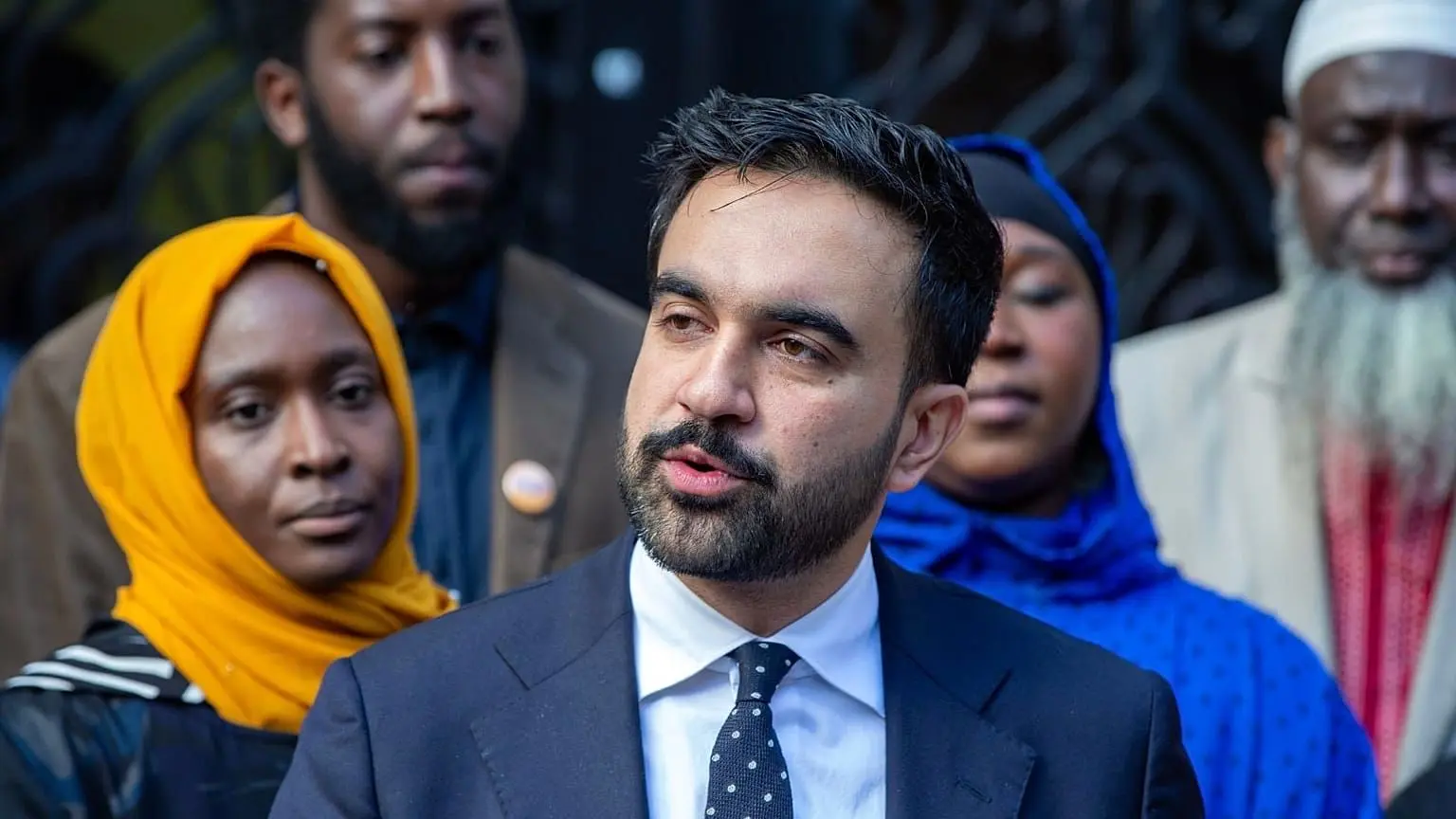 زهران ممدانی شهردار مسلمان نیویورک در ضیافت شام یهودیان