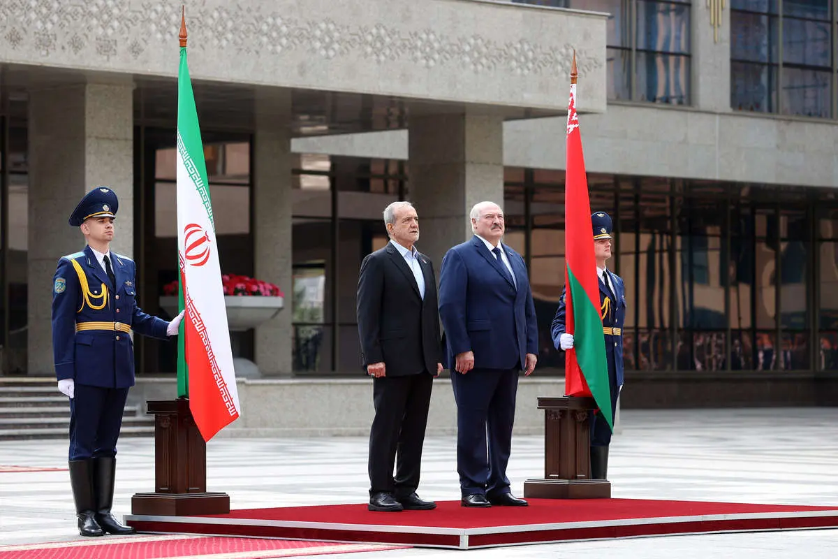  پیام پزشکیان از مینسک