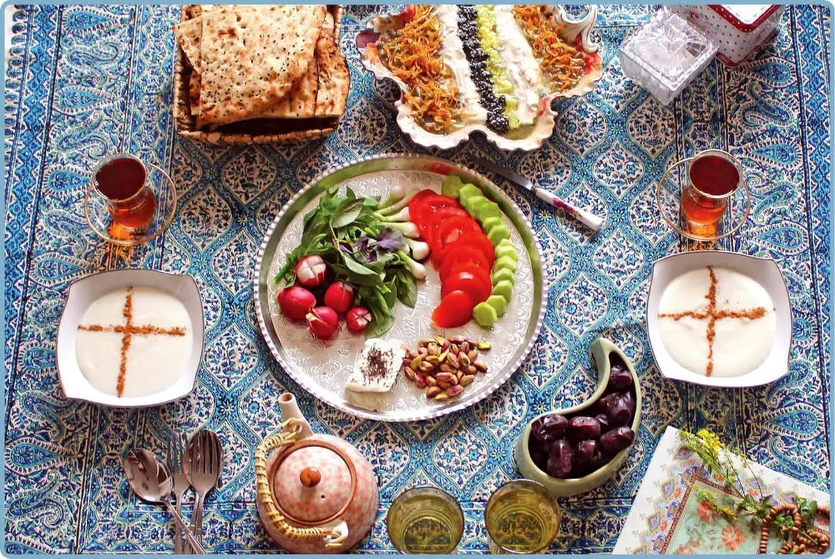هزینه سفره‌ افطار برای خانوار چهار نفره