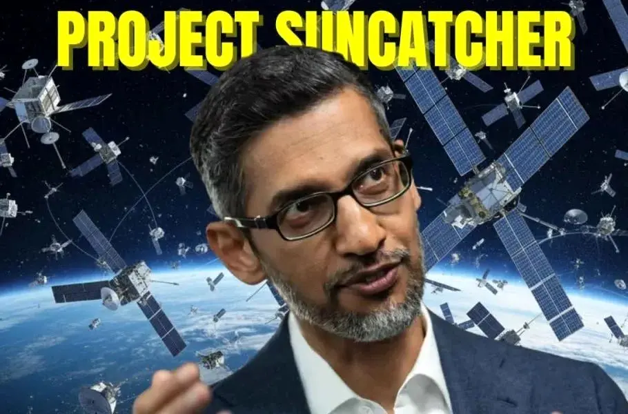 گوگل دیتاسنتر هوش مصنوعی را به فضا می‌برد!