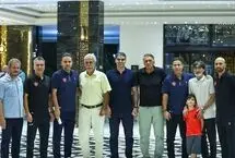 آشتی‌کنان بزرگ در پرسپولیس قبل از بازی با ملوان