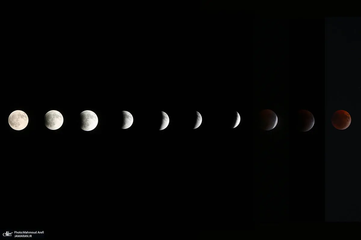 عکس ماه گرفتگی و خورشید گرفتگی