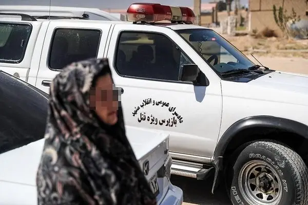 تصاویر؛ بازسازی صحنه قتل شوهر در تصادف ساختگی