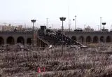 صفوف متراکم مردم در اقامه نماز بر پیکر  رهبر انقلاب