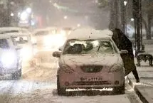 تصاویر؛ بارش اولین برف پاییزی در زنجان