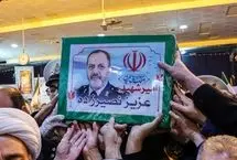 تصاویری از مراسم تشییع وزیر دفاع