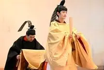 مراسم سن بلوغ شاهزاده هیساهیتو در کاخ امپراتوری ژاپن