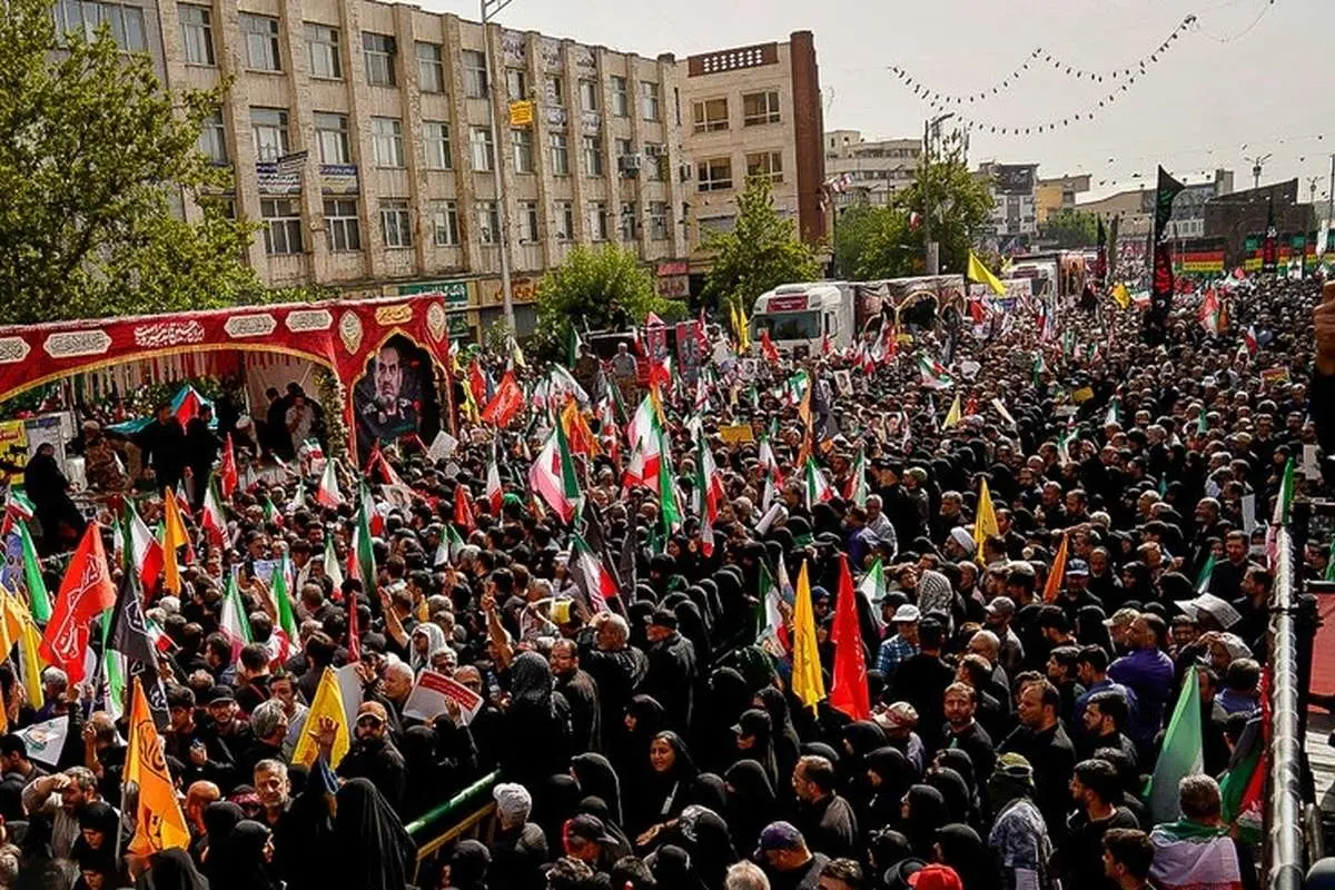 جزییات مراسم خاکسپاری سرداران حاجی‌زاده، باقری، ربانی و محقق
