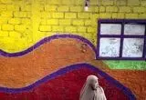 تصاویر؛ محله‌ای به رنگ رنگین‌کمان