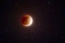 تایم‌لپس زیبا از ماه خونین دیشب