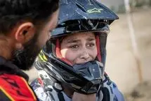 دختر موتورسوار به کما رفت