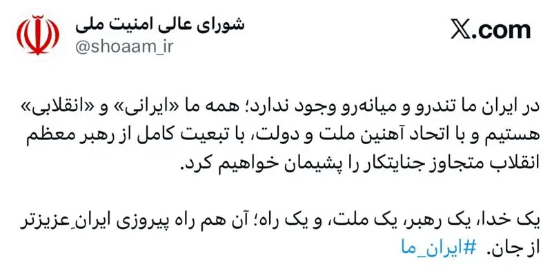 شورای عالی امنیت