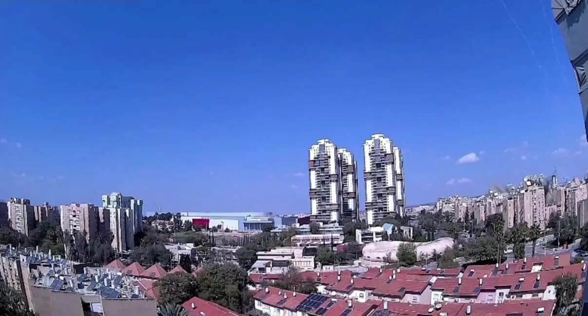   تصویر اصابت موشک‌ ایرانی در بئرالسبع