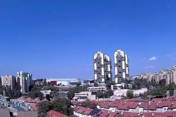   تصویر اصابت موشک‌ ایرانی در بئرالسبع