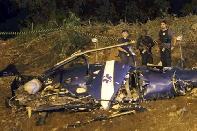 سقوط یک بالگرد در سائوپائولو 