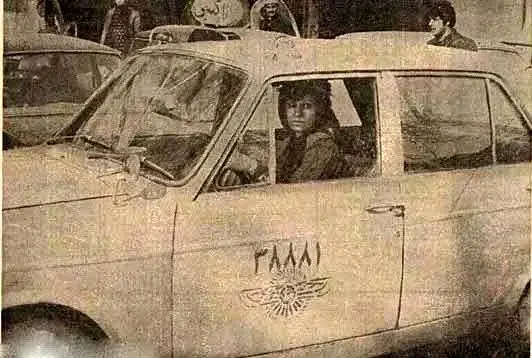 اولین زنی که در تهران راننده تاکسی شد!