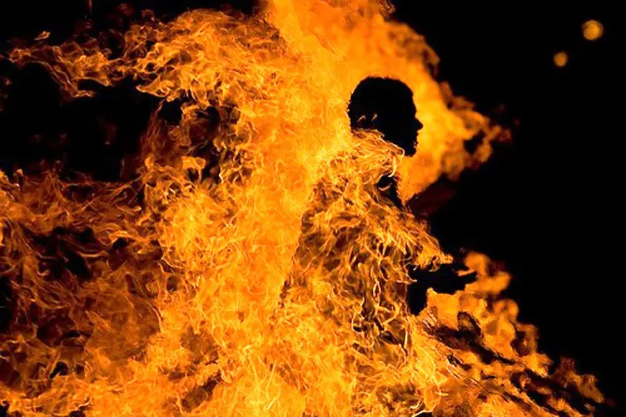 جان‌باختن جوان اهوازی در پی خودسوزی اعتراض‌آمیز