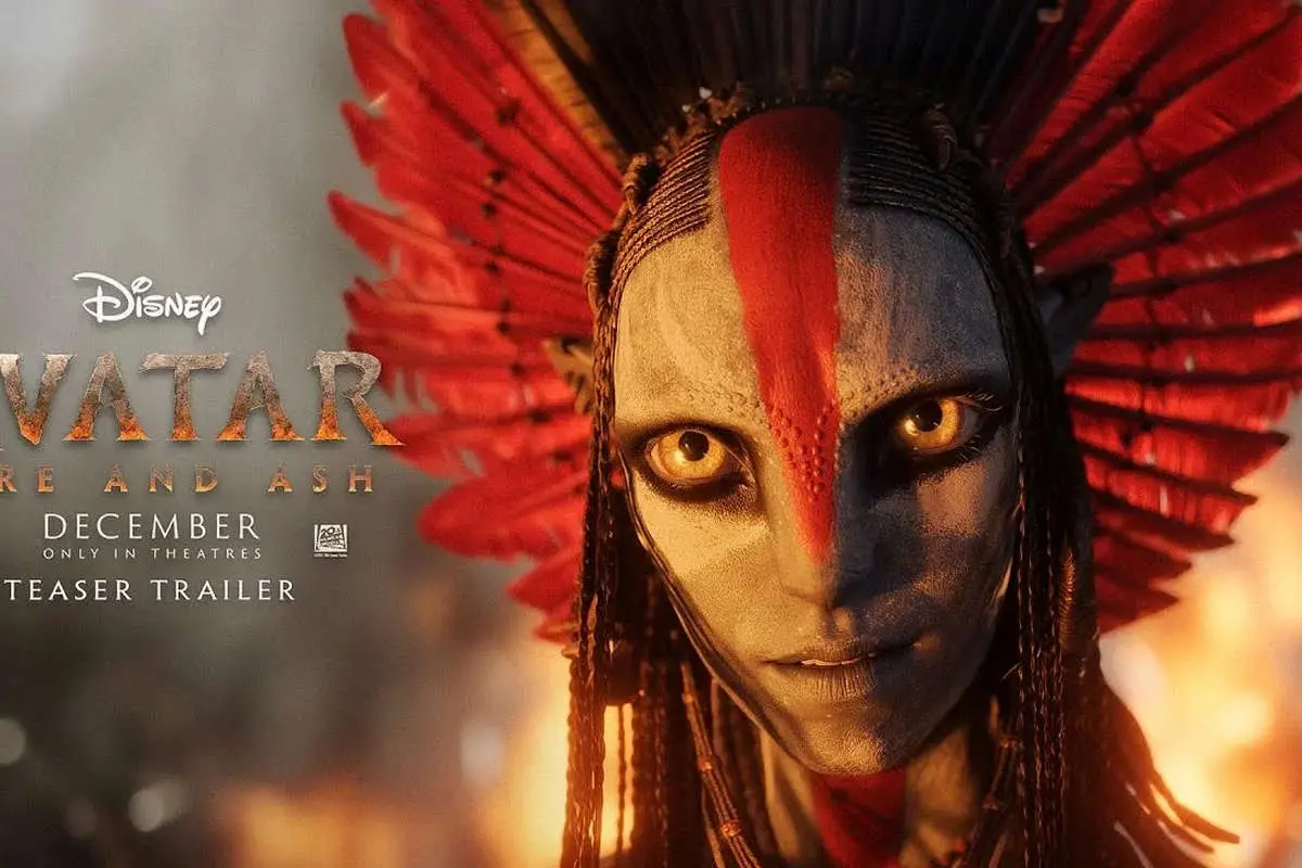  پوستر جدیدی از فیلم Avatar: Fire and Ash منتشر شد
