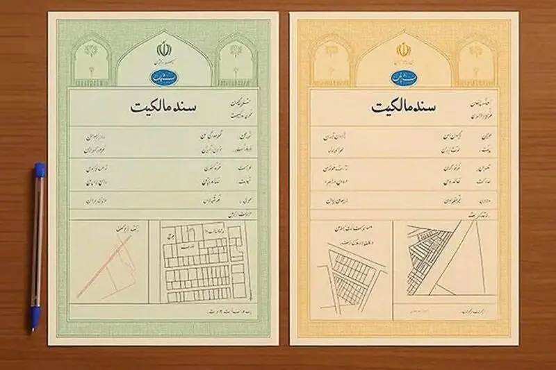 تفاوت سند سبز و زرد ملک/ هزینه تبدل چقدر است؟‌