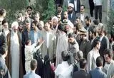 تصویر؛ حسین طائب همراه رهبر شهید در سال ۱۳۷۵ 