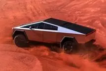  مسابقه تسلا سایبرتراک با پیکان در تهران!