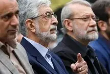 حدادعادل: روز ۹ و ۱۰ اسفند آقای لاریجانی خیلی حضورش موثر بود
