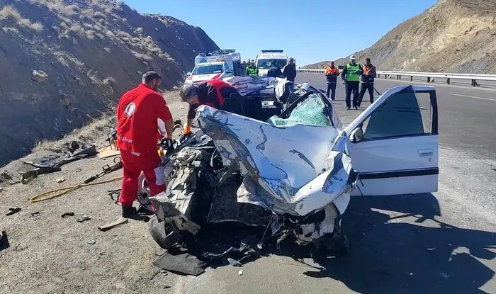 سانحه مرگبار رانندگی در آزاد راه اصفهان - نطنز ۶ کشته داشت