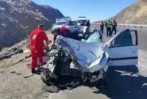 سانحه مرگبار رانندگی در آزاد راه اصفهان - نطنز ۶ کشته داشت
