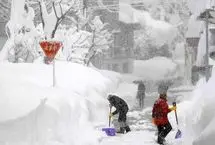 بارش بی‌سابقه برف در ژاپن؛ آئوموری رکورد ۷۹ ساله را شکست