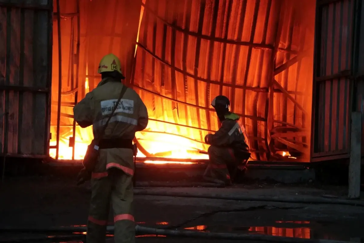 انفجار گاز در یک آپارتمان در قزاقستان 