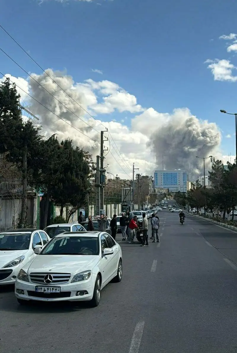 تصاویری از انفجار در نقاط مختلف تهران