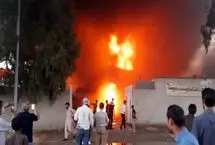 آتش‌سوزی در کارخانۀ فوم اردبیل؛ علت چه بود؟