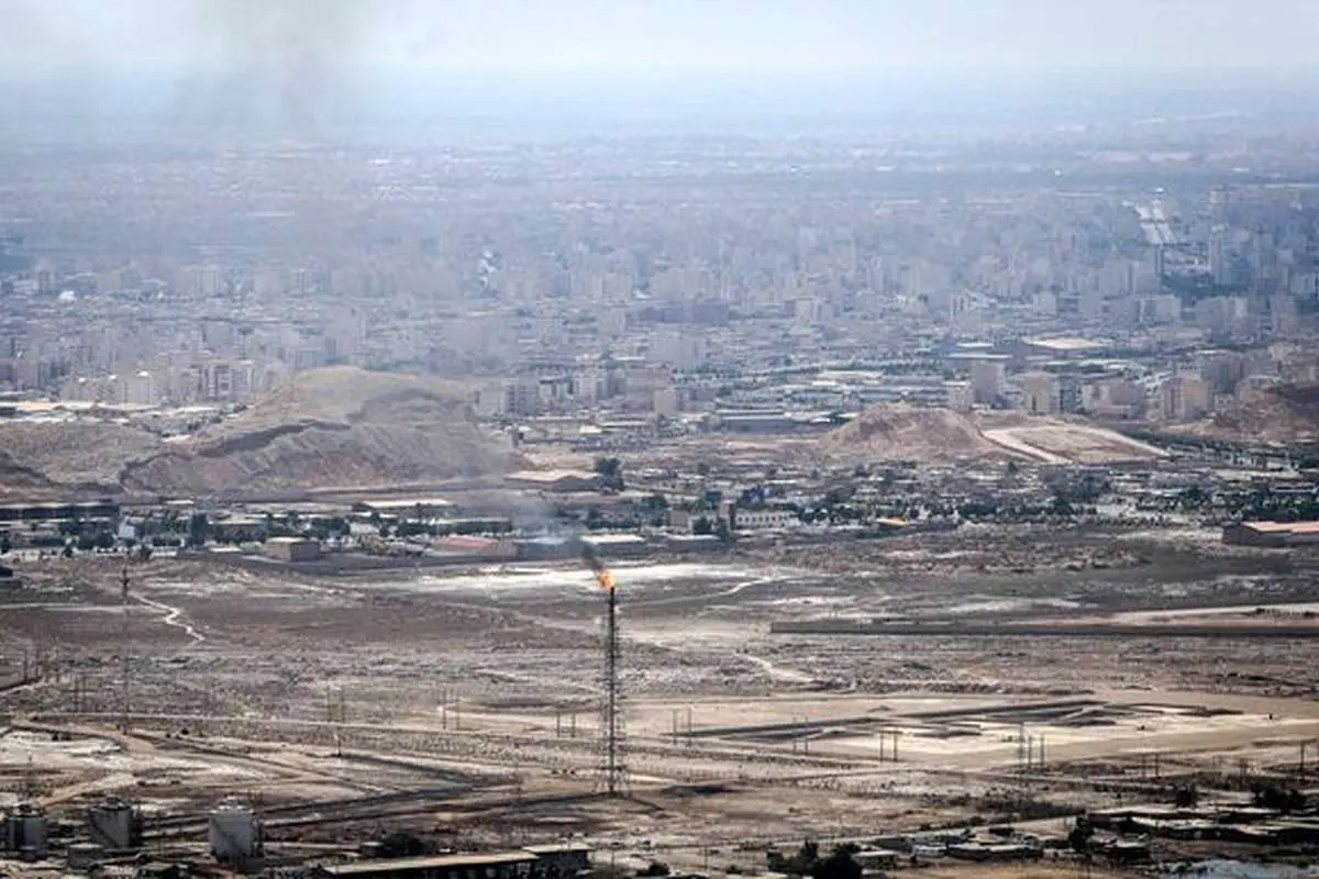 خوزستان در وضعیت بنفش آلودگی